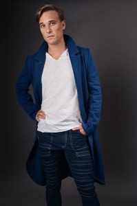 Płaszcz Revolter granatowy męski 