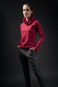  Bluza jaskółkowa amarant 