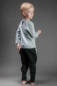 Bluzka dziecięca szara