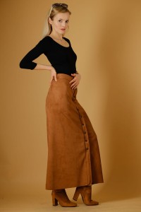 Spódnica Karmelowa Maxi