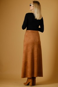 Spódnica Karmelowa Maxi