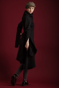 Płaszcz damski Wichrun czarny