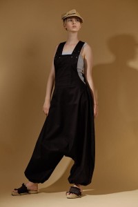 Damski Kombinezon Czarny polskiej produkcji