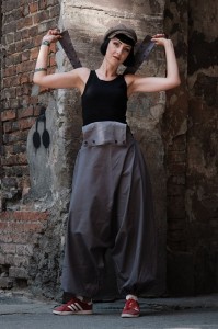 Koszulka Czarna wycięta typu Tanktop