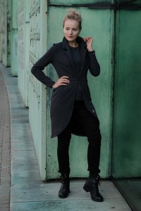 Płaszcz Revolter damski grafit