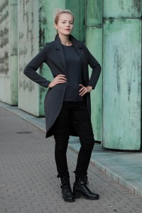 Płaszcz Revolter damski grafit