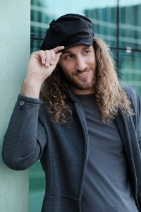 Kaszkiet męski czarny