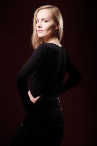 Bluzka Cała Czarna
