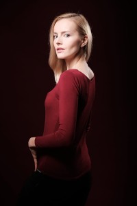 Bluzka Bardzo Bordo