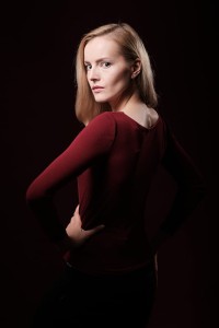 Bluzka Bardzo Bordo