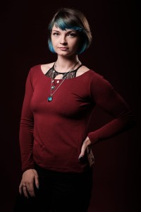 Bluzka Bardzo Bordo
