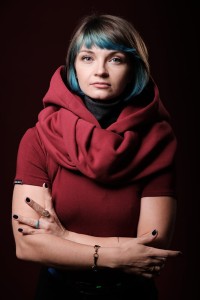 Kaptur z Golfem damski na zimę