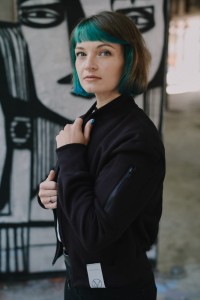 Bomberka Czarna damska