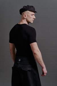 Koszulka Cała Czarna Męska