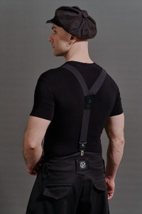 Szelki męskie czarne