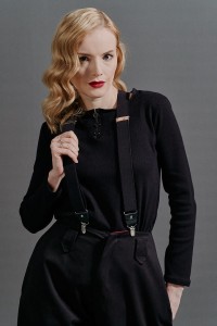 Szelki damskie czarne