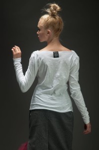 Bluzka biała 'Woda' damska