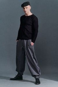 Spodnie Cwaniaki Szare Męskie