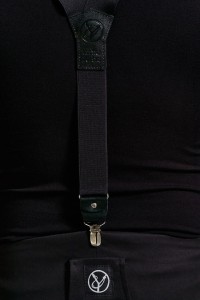 Szelki męskie czarne