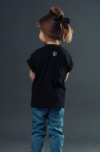 T-shirt MIASTO JEST MOJE dziecięcy czarny
