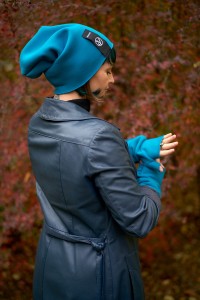 Czapka Hultajka Turkus