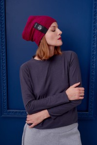 Hultajka Warkocz Bordo