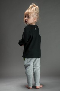 Bluzka dziecięca czarna