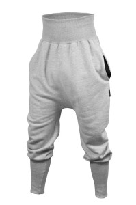 Szare Spodnie Wąskie Męskie Hultaj Polski, jasnoszara dresówka na co dzień