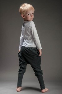 Spodnie Wąskie Ciemnoszare