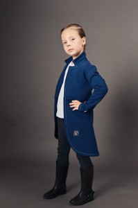 Płaszcz Revolter granatowy dziecięcy