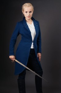 Płaszcz Revolter granatowy damski