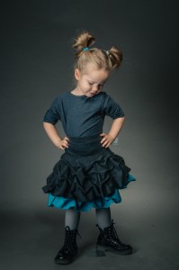 Spódnica Podwójnie Spieniona Komplet