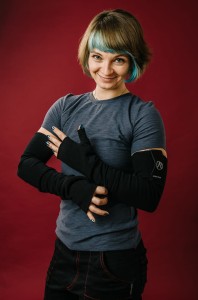 Rękawiczki Łotrzyce Czarne 