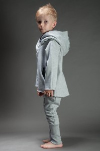 Bluza Bokserska Szara Komplet Mama/Dziecko