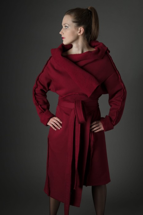  Płaszcz Imago bordo 