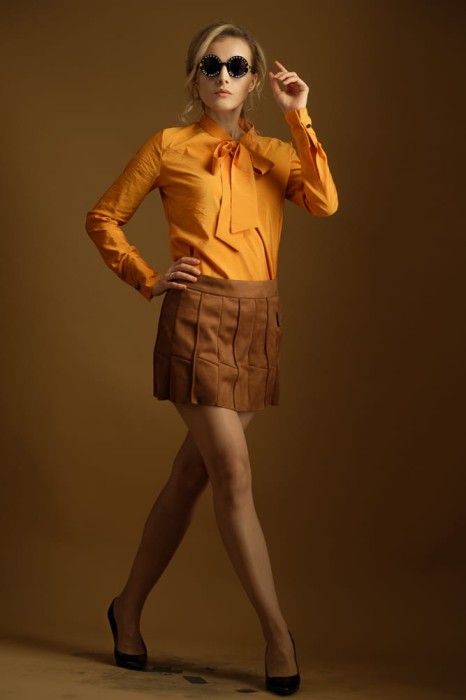 Spódnica Karmelowa Mini