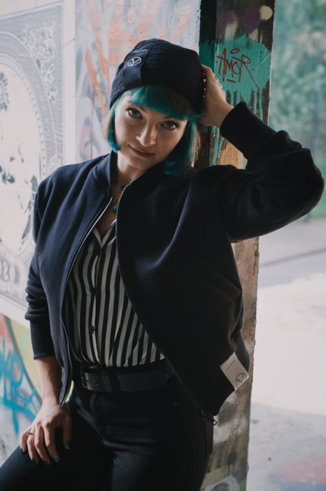 Bomberka Czarna damska