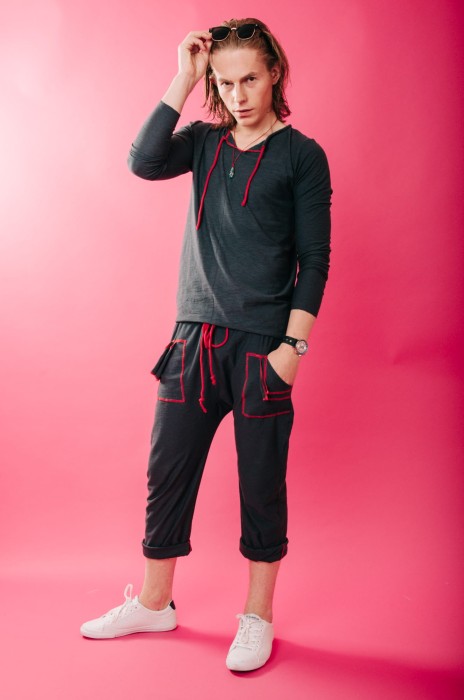 Bluzka Szpanerka Grafit męska 