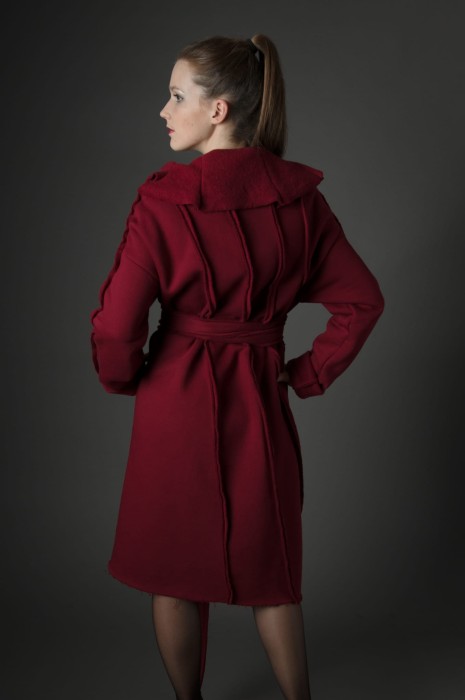  Płaszcz Imago bordo 