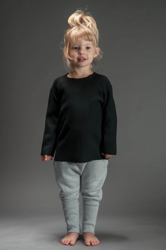 Bluzka dziecięca czarna