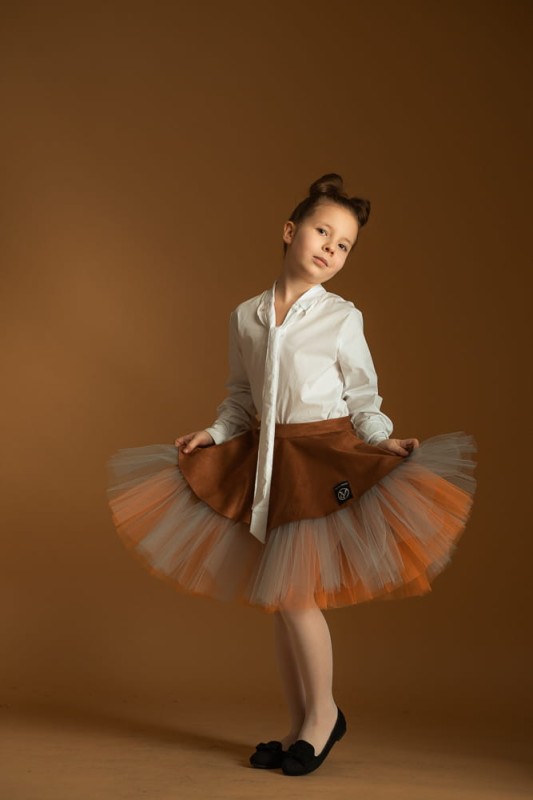 Spódnica herbaciana Revelka dziewczęca