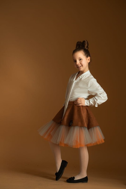 Spódnica herbaciana Revelka dziewczęca