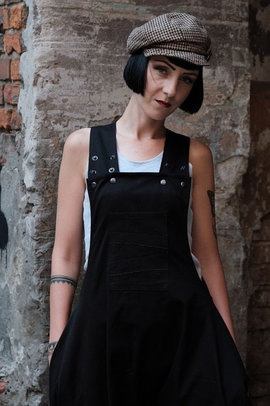 Spodnie Na Szelkach Baggy na lato