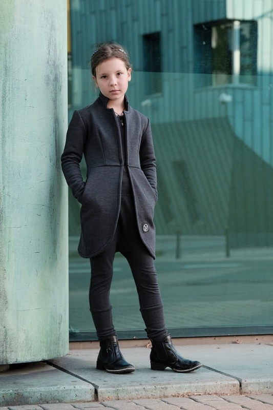 Płaszcz Revolter dziecięcy grafit