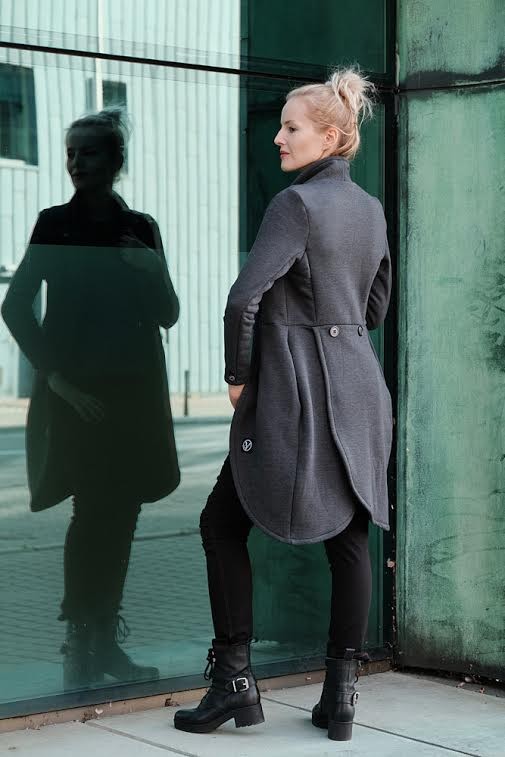 Płaszcz Revolter damski grafit