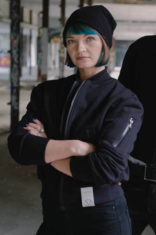 Bomberka Czarna damska