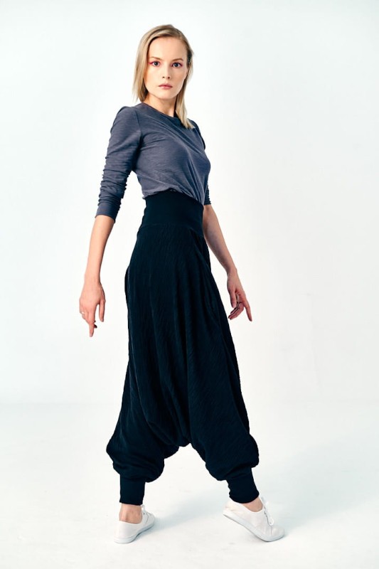 Spodnie Haremki damskie od polskiego projektanta