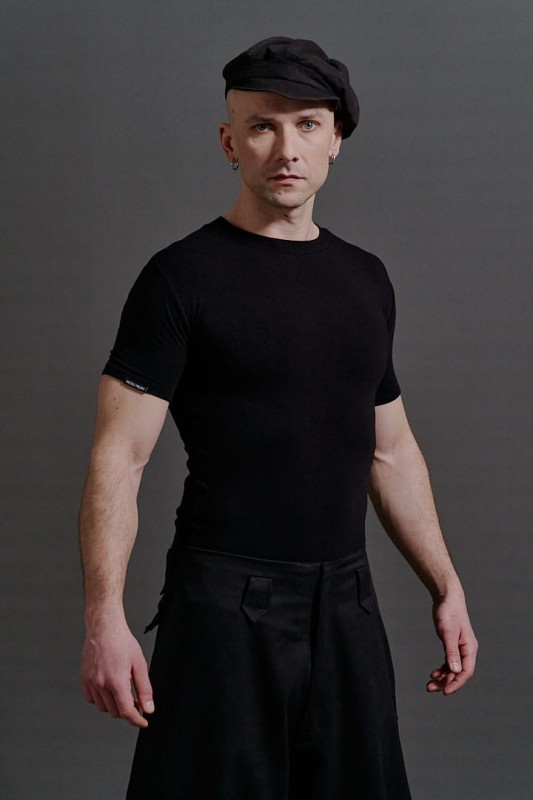 Koszulka Cała Czarna Męska