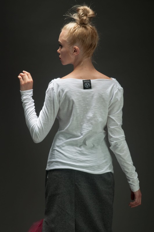 Bluzka biała 'Woda' damska