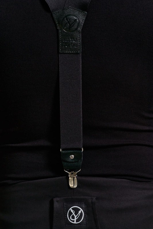 Szelki męskie czarne